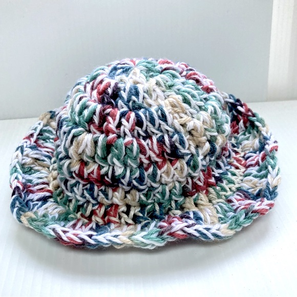 Bucket Hat Handmade Crocheted Toddler Girl - Picture 2 of 12